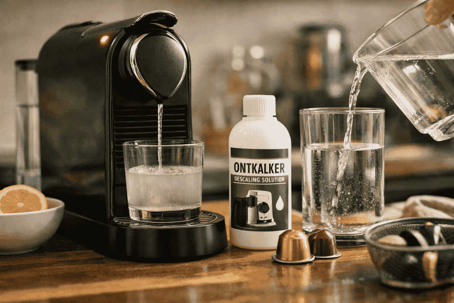 Jak odvápnit Nespresso kávovar?