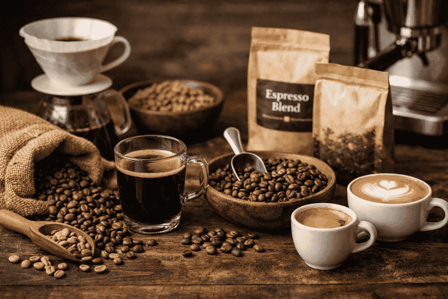 Jaký je rozdíl mezi single origin a blend kávovými zrny?