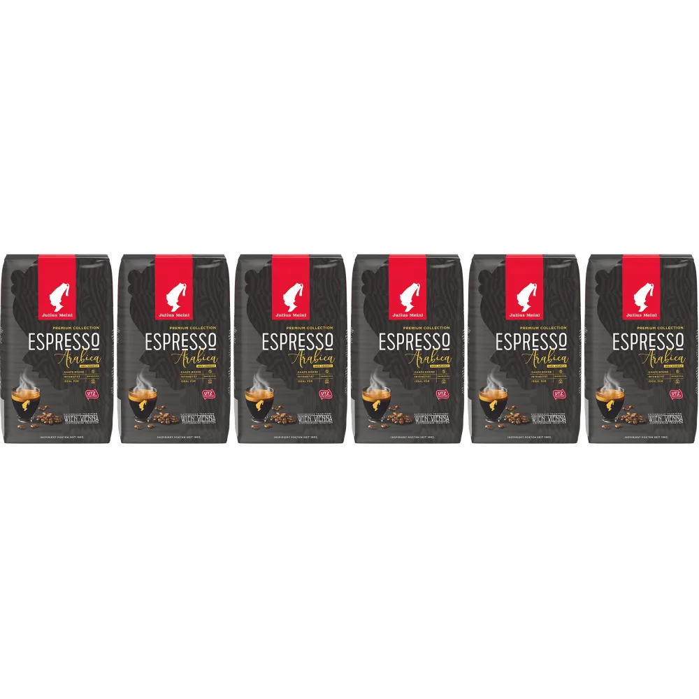 Julius Meinl Espresso Premium Collection - kávová zrna - 6 x 1 kg