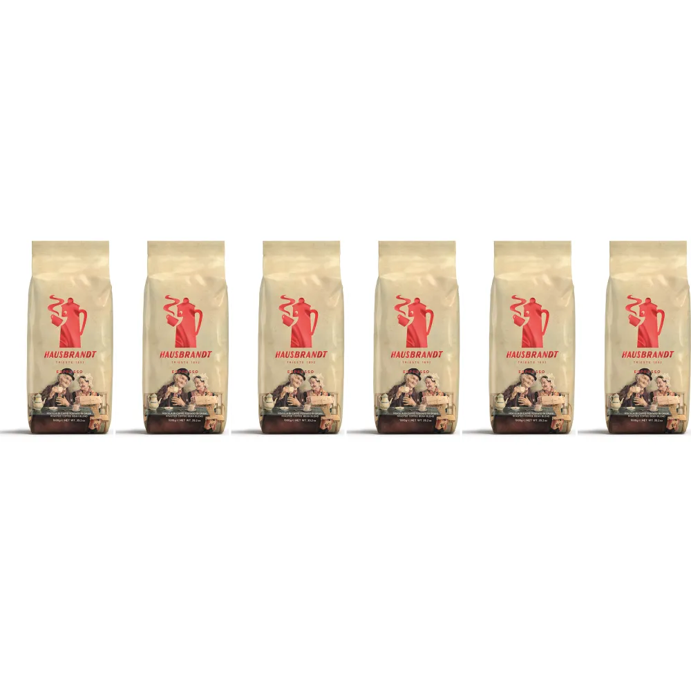 Caffè Hausbrandt Espresso (Nonnetti) - kávová zrna - 6 x 1 kg