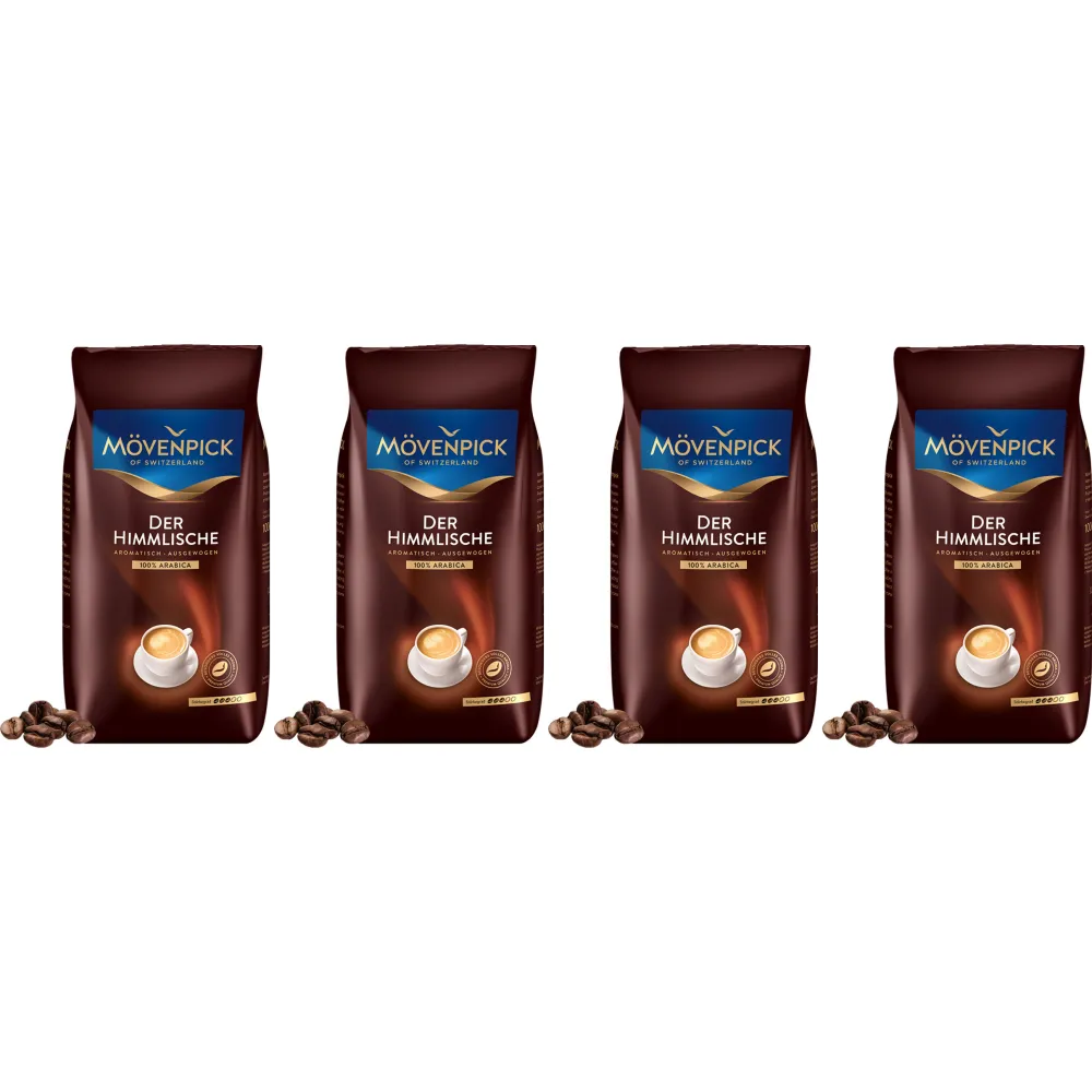 Mövenpick Der Himmlische - kávová zrna - 4 x 1 kg