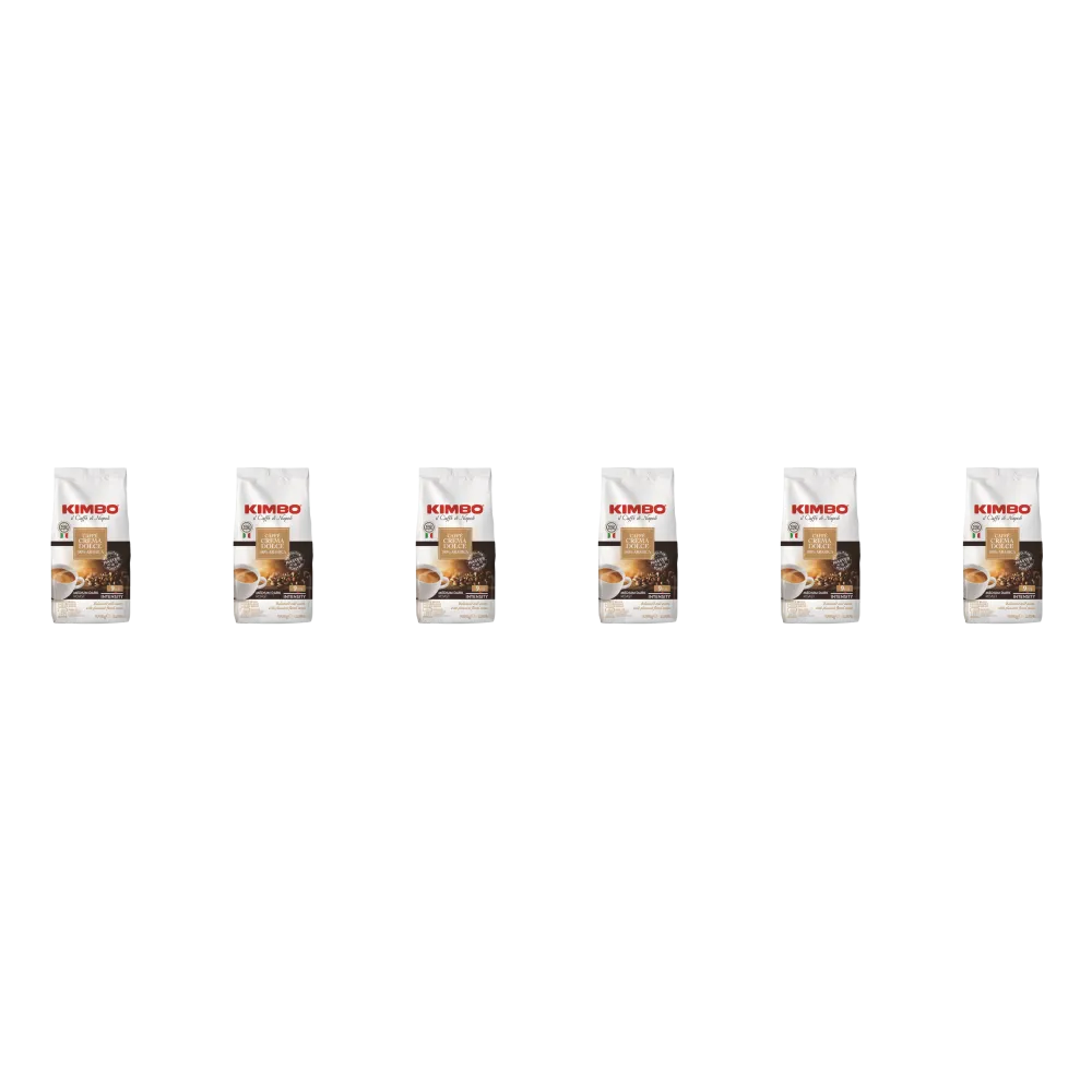 Kimbo Dolce Crema - kávová zrna - 6 x 1 kg