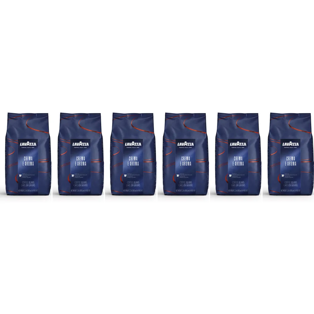 Lavazza Blue Line Crema e Aroma - kávová zrna - 6 x 1 kilo