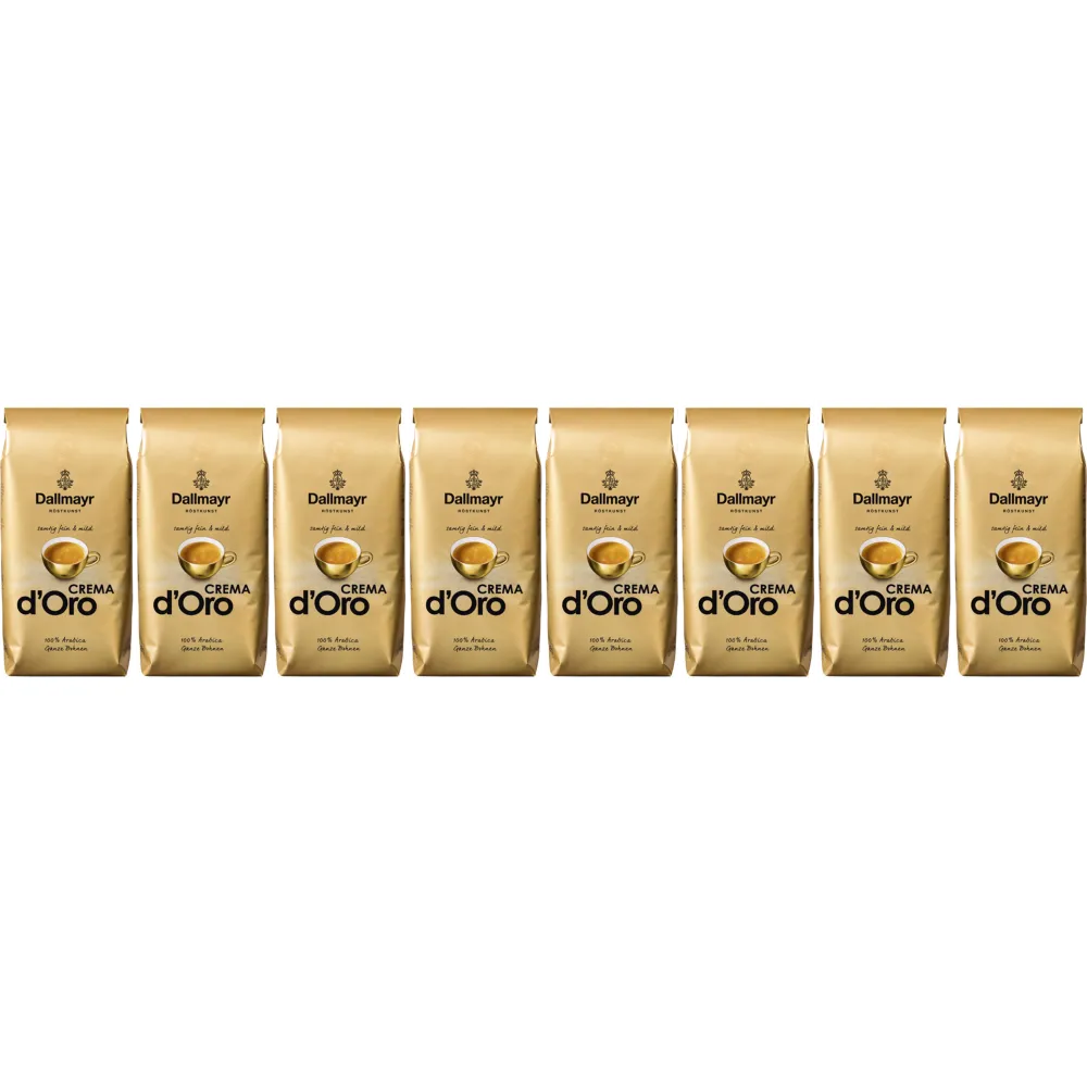 Dallmayr Crema d'Oro jemná & lahodná – kávová zrna – 1 kg