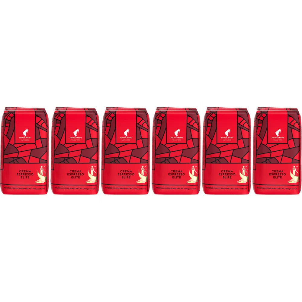 Julius Meinl Crema Espresso Elite Italian Line - kávová zrna - 6 x 1 kg