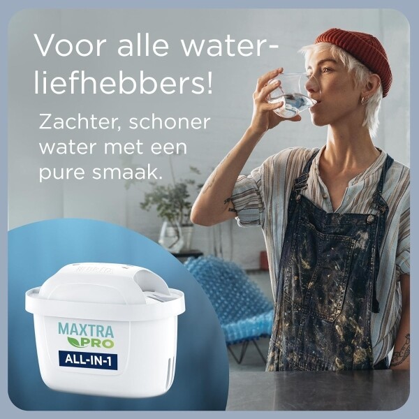 Brita - Skleněná filtrační konvice + 1 Maxtra filtrační náplň 1KS