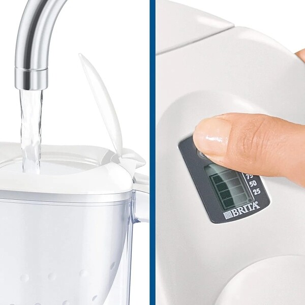 Brita - Filtrační konvice Marella Bílá + 1 Maxtra filtrační patrona 2,4L