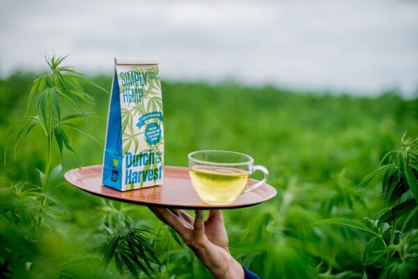 Simply Hemp - Čistý konopný čaj 40 g - Dutch Harvest sypaný čaj