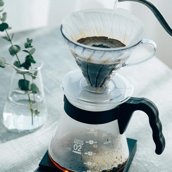 Hario V60 - Kávovar, kávová konvice, kávové filtry & odměrka - Kompletní sada
