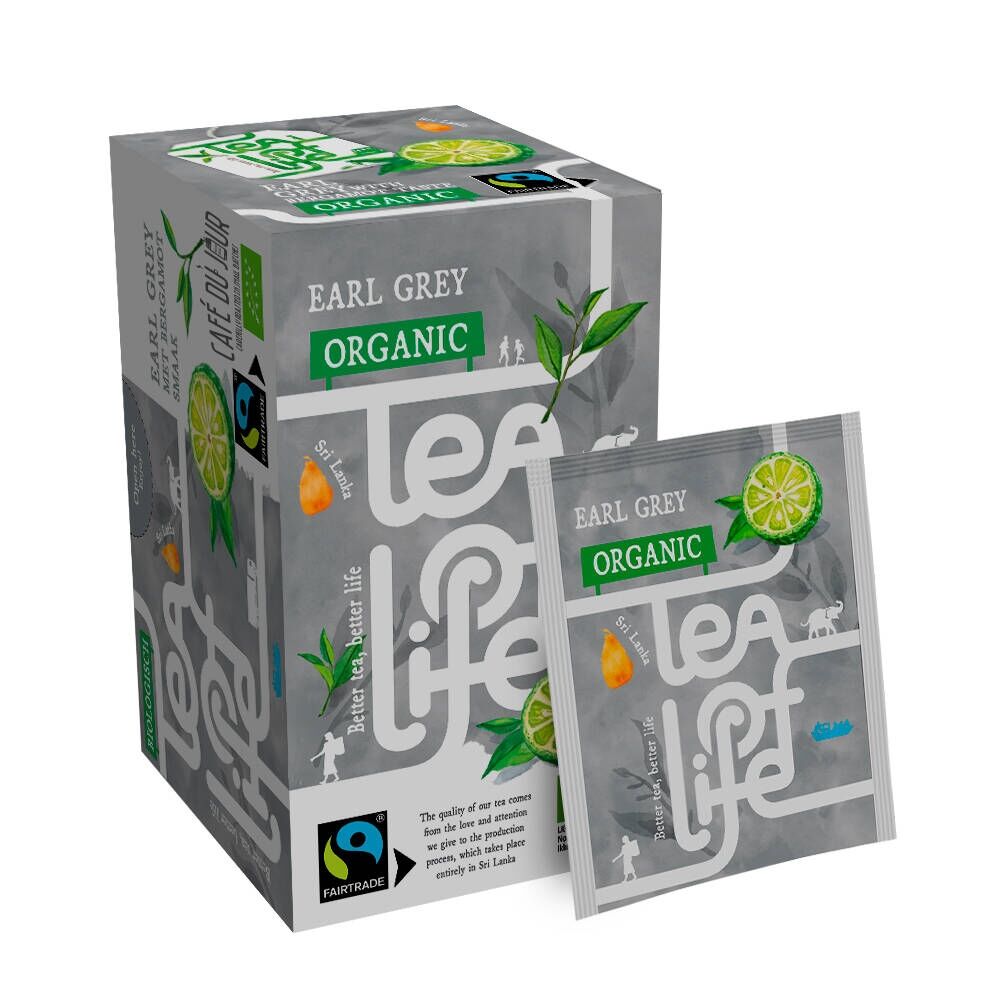 Earl Grey - Bio & Fairtrade - Tea of Life - 25 čajových sáčků