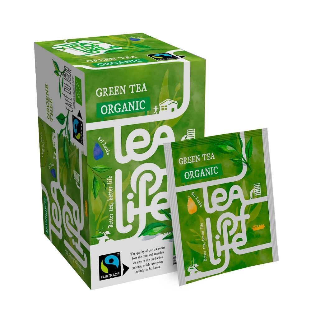 Zelený čaj - Bio & Fairtrade - Tea of Life - 25 sáčků