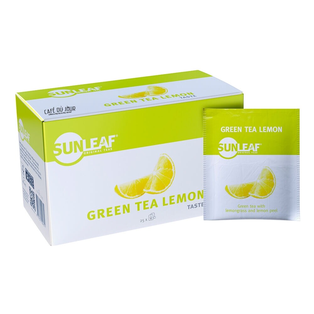 Zelený čaj citron - Sunleaf - 25 sáčků