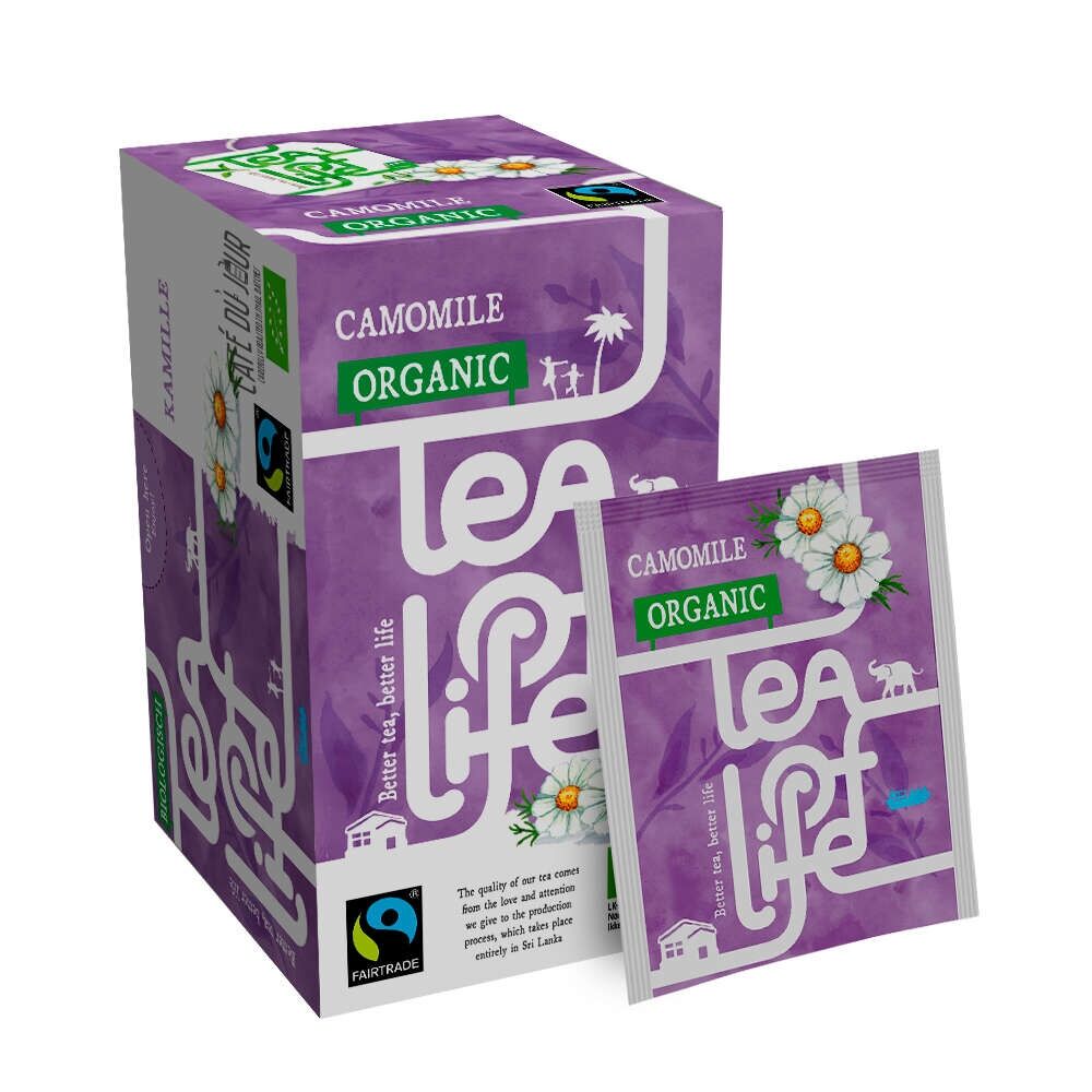 Heřmánek - Bio & Fairtrade - Tea of Life - 25 čajových sáčků