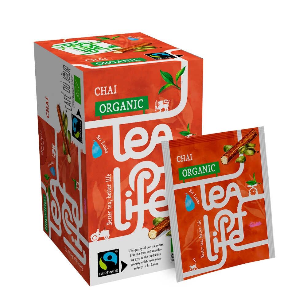 Chai - Bio & Fairtrade - Tea of Life - 25 čajových sáčků