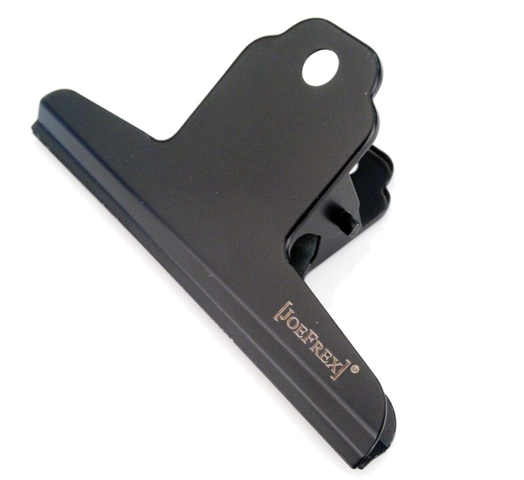 JoeFrex uzávěr na kávový sáček – černý klip na kávu – 1 kus