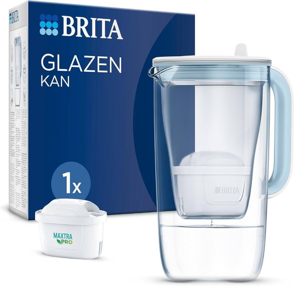 Brita - Skleněná filtrační konvice + 1 Maxtra filtrační náplň 1KS