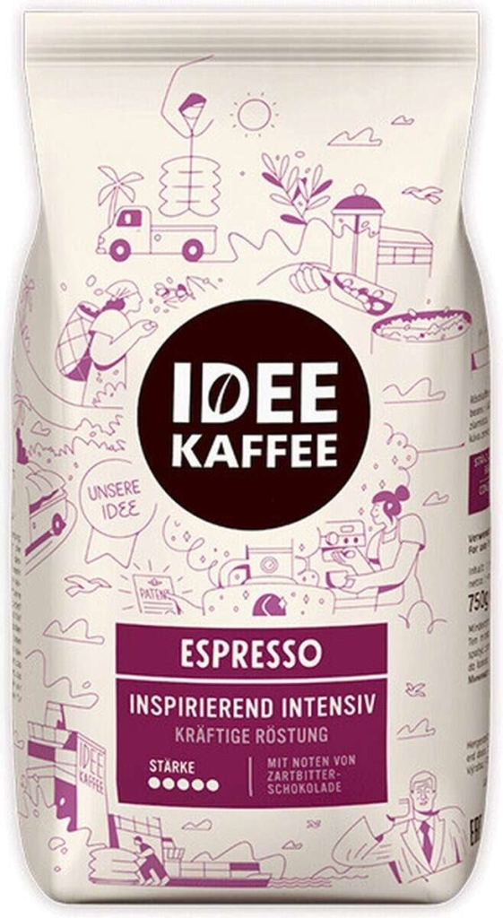 Idee Kaffee Espresso - kávová zrna - 750 gramů