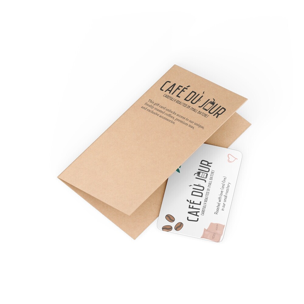 Café du Jour Dárkový poukaz poštou
