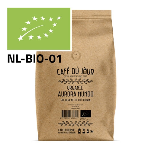 Aurora Mundo – Bio kávová zrna – 500 g