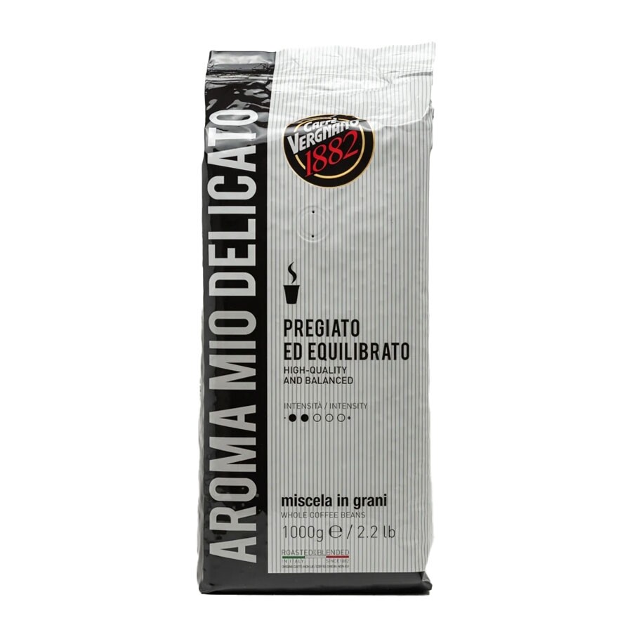 Caffe Vergnano 1882 aroma mio delicato - kávová zrna - 1 kg