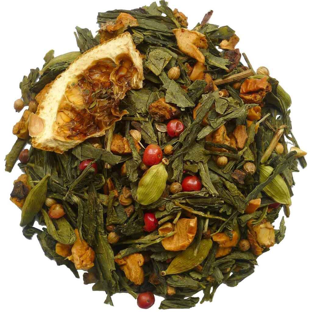 Green Chai - Zelený čaj 100 gramů - Café du Jour sypaný čaj