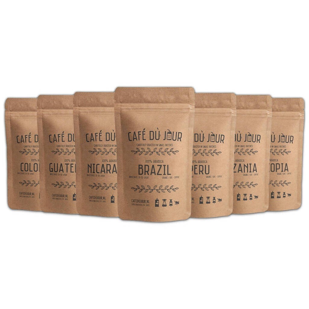 Single Origins – Čerstvá kávová zrna – 7 x 250 g