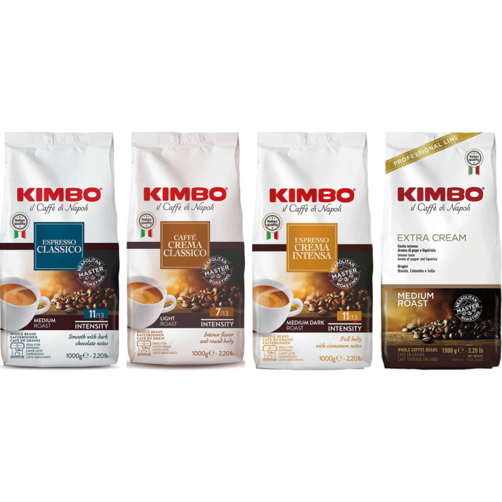 Kimbo Degustační Balíček Klasický Italský - 4 x 1 kg