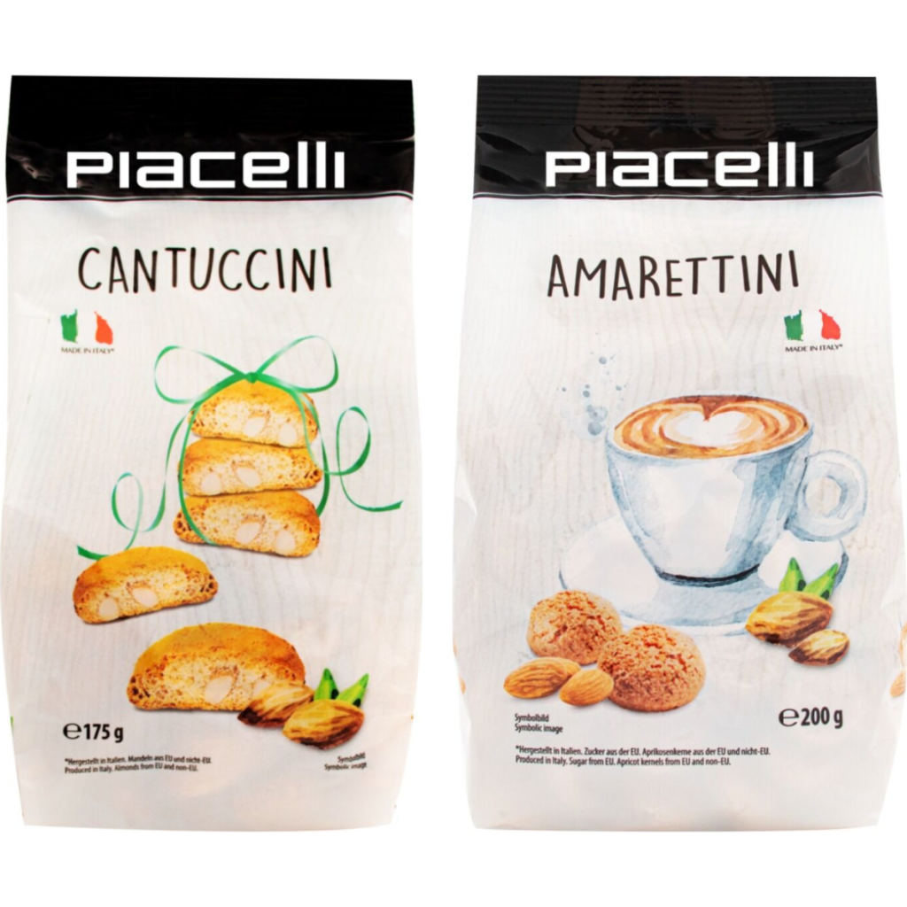 Italské Duo Sušenek - Cantuccini & Amarettini