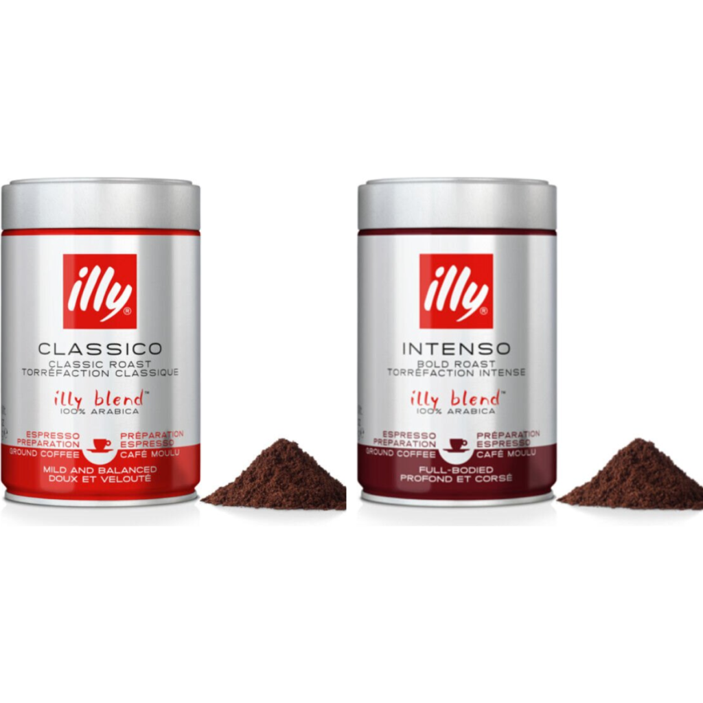 illy Degustační Balíček Espresso - mletá káva - 2 x 250 gramů