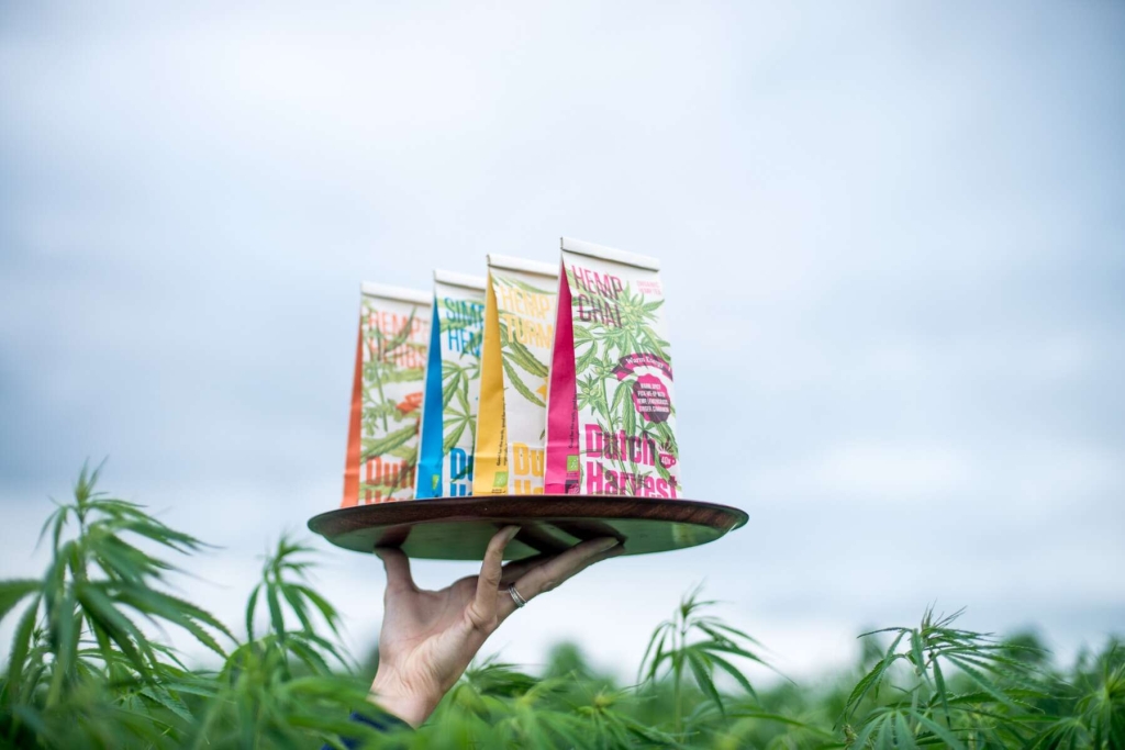 Hemp & Herbs - Konopná a bylinková směs čaj 40 gram - Dutch Harvest sypaný čaj