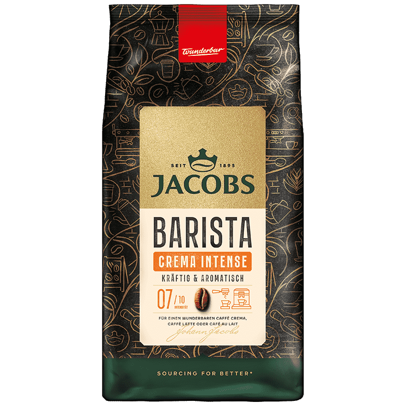 Jacobs Barista Crema Intense - kávová zrna - 1 kg