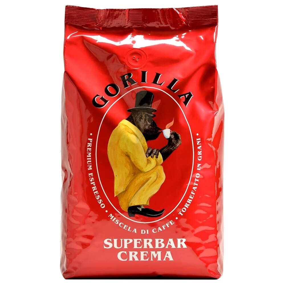 Gorilla Super Bar Crema - kávová zrna - 1 kg