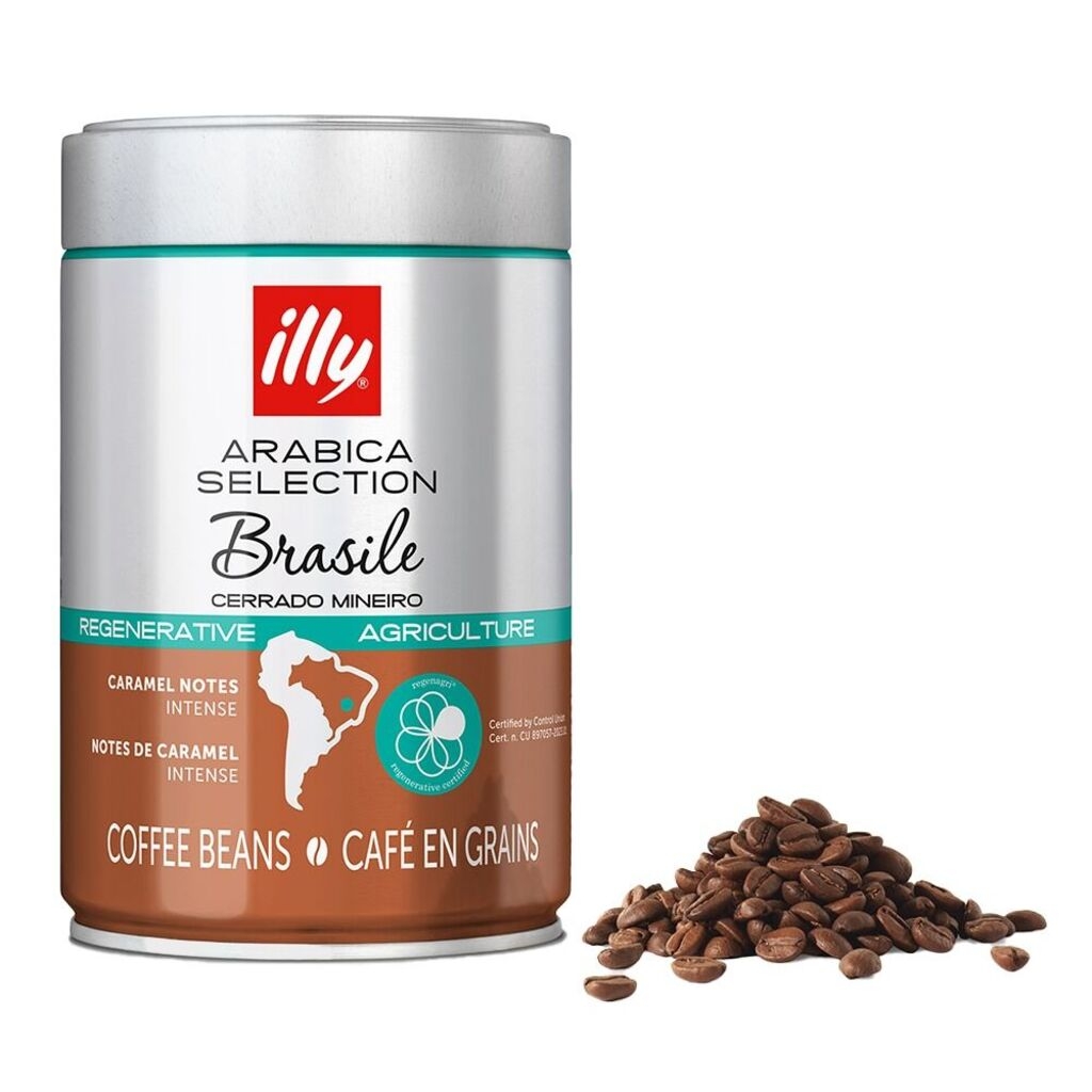 illy Arabica Selection Brazílie Cerrado Mineiro - kávová zrna - 250 gramů