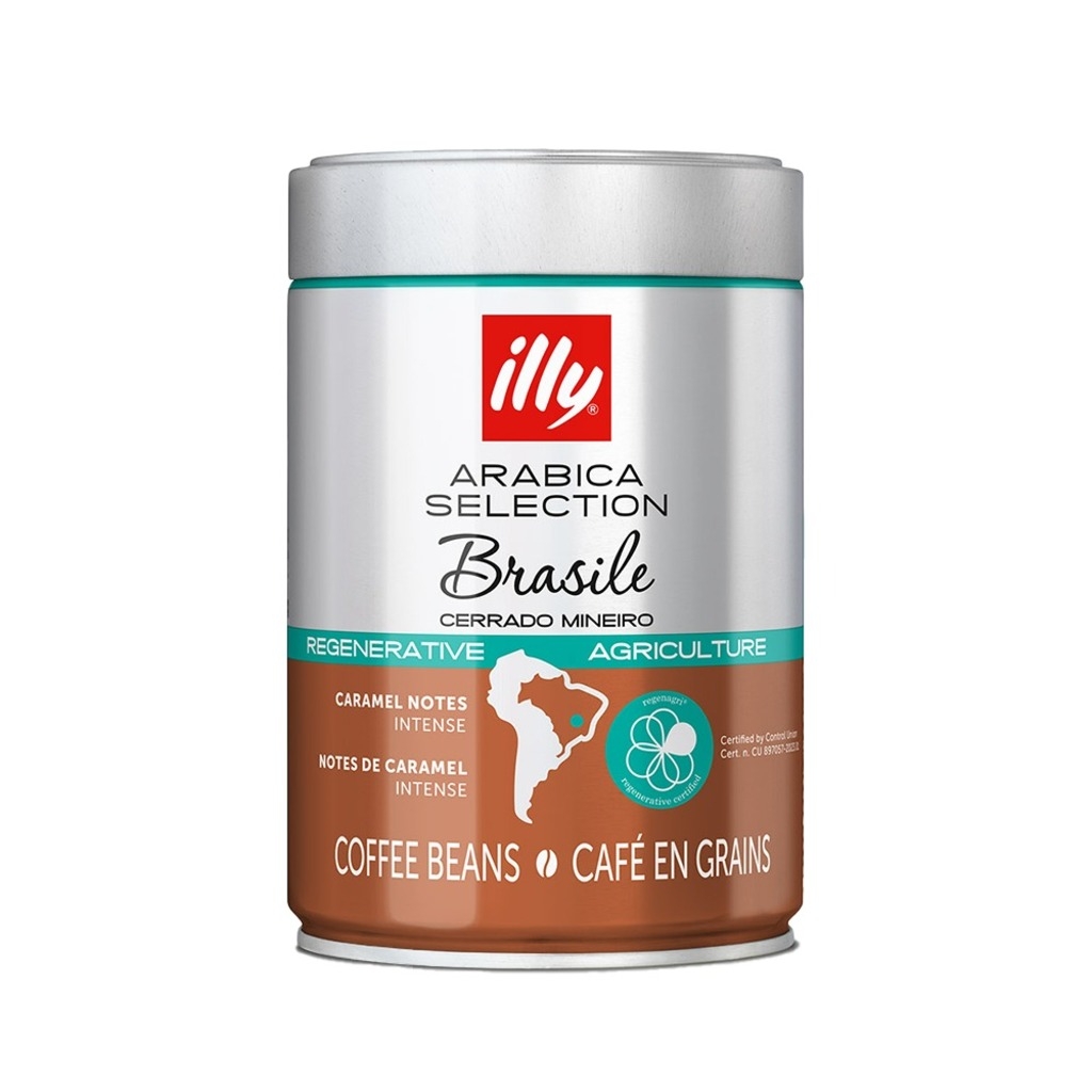 illy Arabica Selection Brazílie Cerrado Mineiro - kávová zrna - 250 gramů