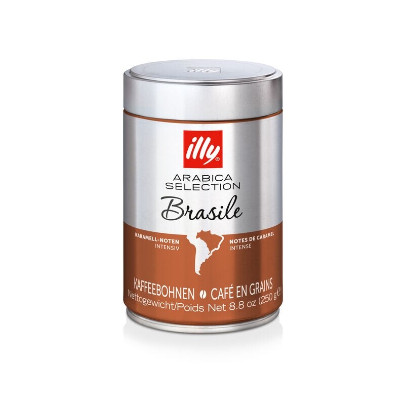 Illy Monoarabica Brazílie zrnková káva 250 g