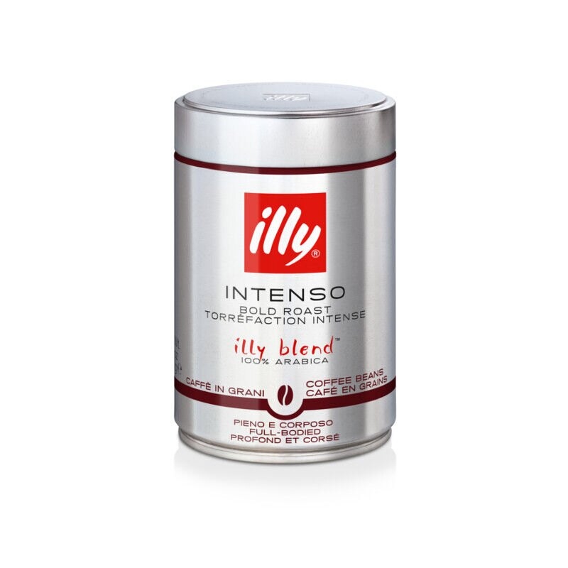 Illy kávová zrna tmavé pražení (černé / intenso) 250 g