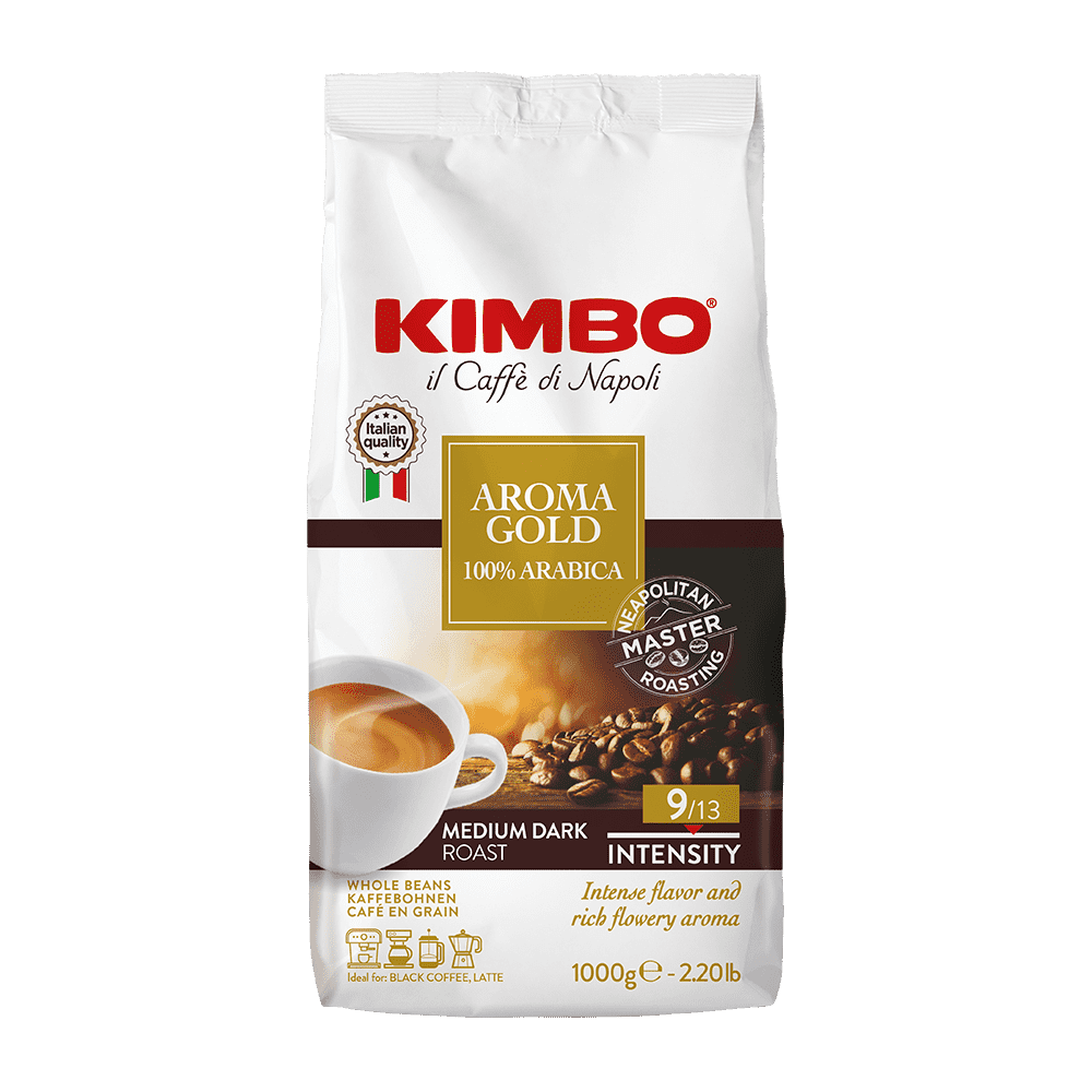 Kimbo Espresso Bar Aroma Gold - kávová zrna - 1 kg