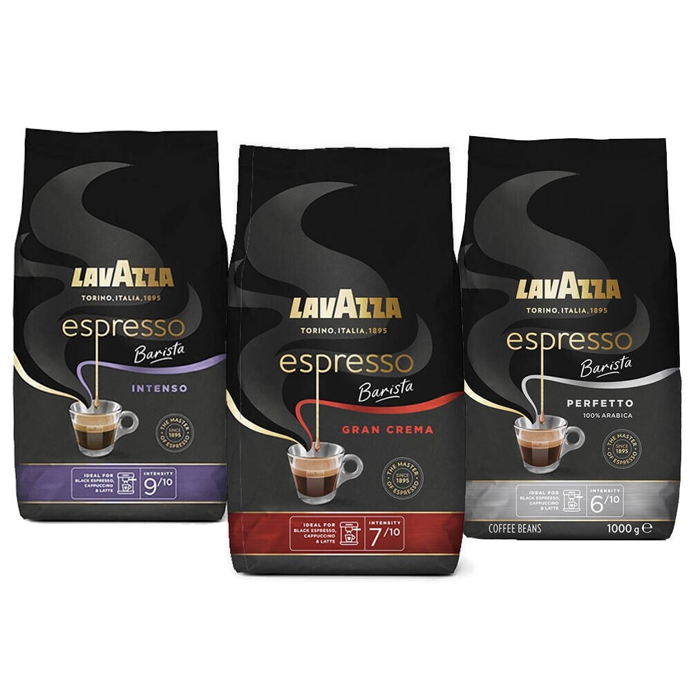 Lavazza Barista ochutnávkový balíček – kávová zrna – 3 x 1 kg