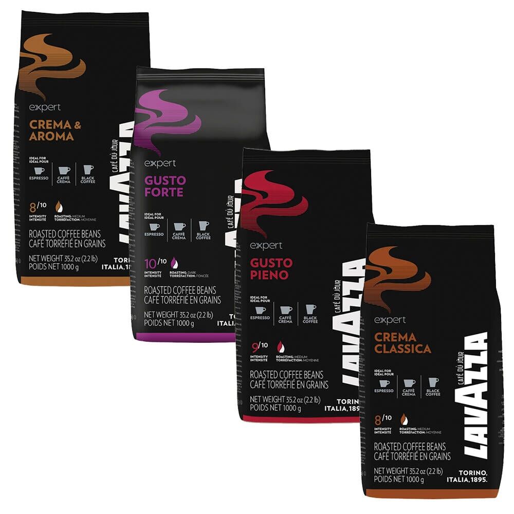 Lavazza Expert (vending) ochutnávkový balíček – kávová zrna – 4 x 1 kg