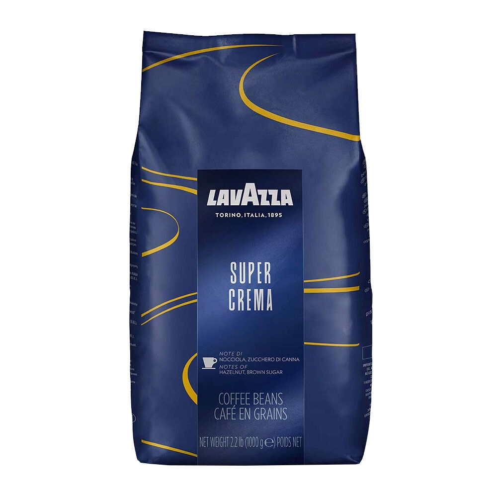 Lavazza Super Crema Espresso – kávová zrna – 1 kg