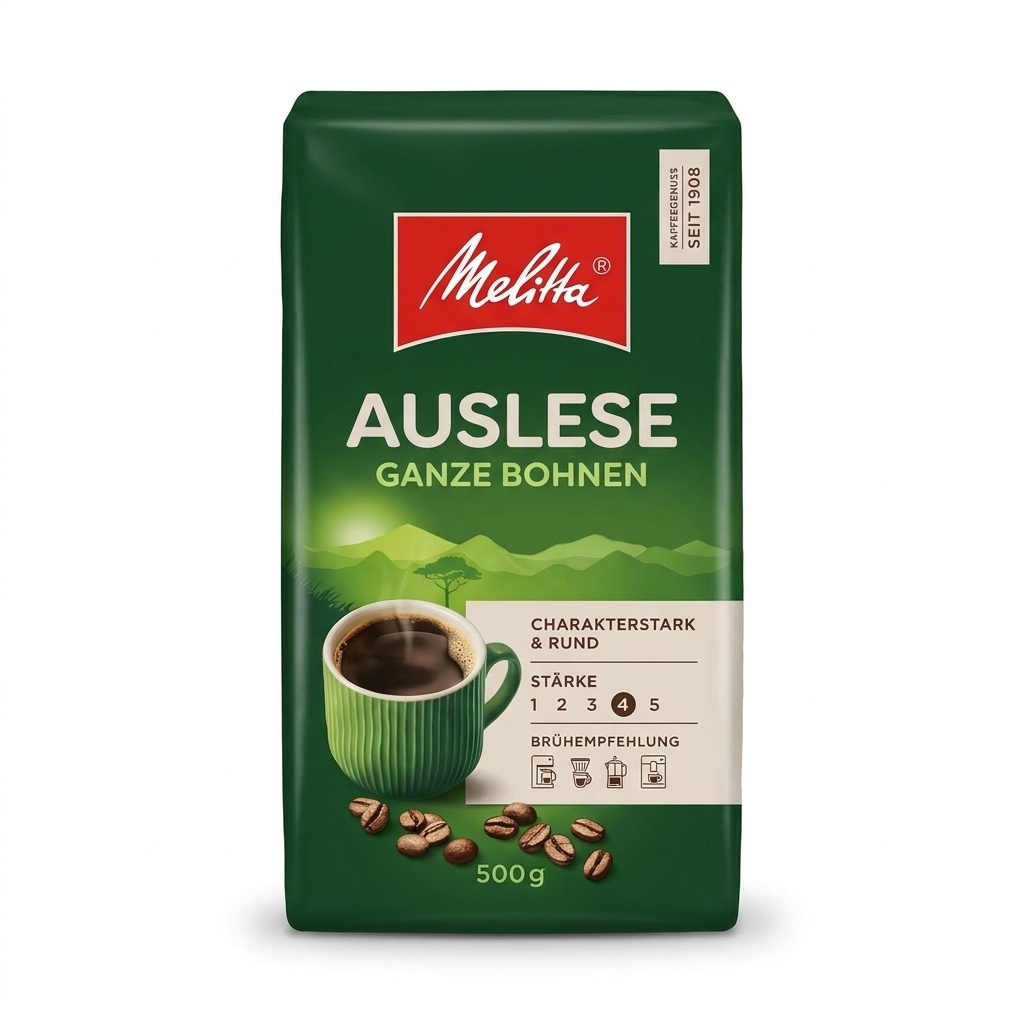 Melitta Auslese - kávová zrna - 500 g