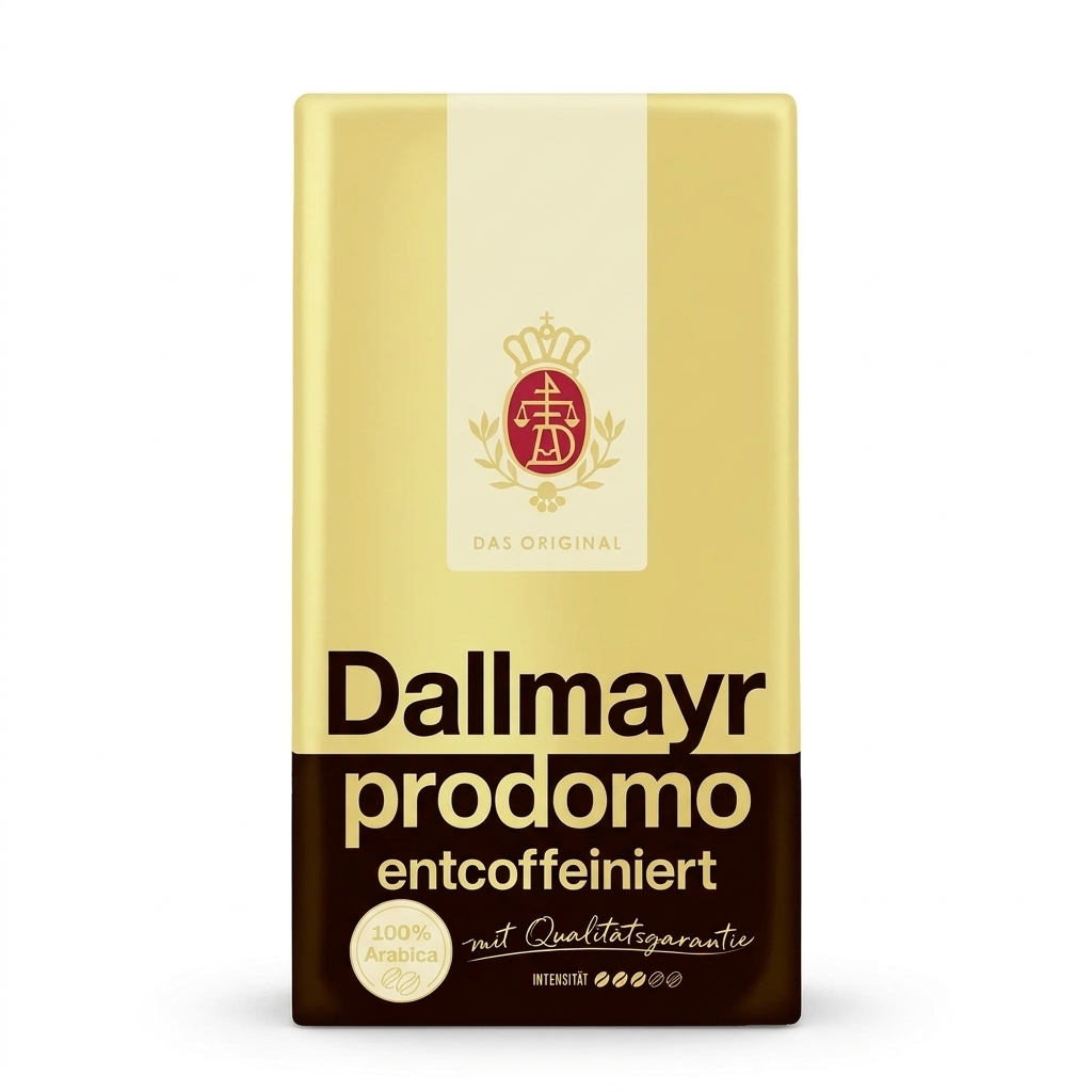 Dallmayr prodomo bez kofeinu - mletá káva - 500 g