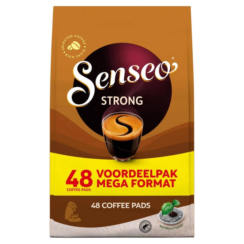 SALE - Senseo Strong - kávové pody - 48 ks (datum spotřeby 15-06-2026)