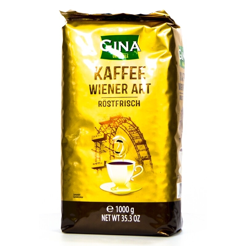 Kávová zrna Gina Wiener Kaffee 1 kg
