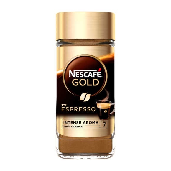 Nescafé Gold Espresso – instantní káva – 100 gramů