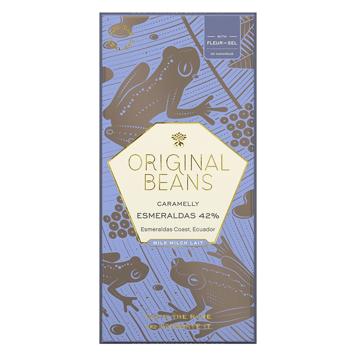 Original Beans - Esmeraldas - 42% mléčná čokoláda (Bio)