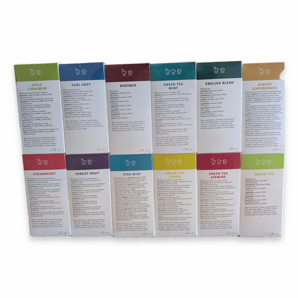 Asortimentní sada - Sunleaf - 12 x 25 čajových sáčků