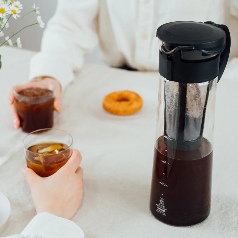 Hario Mizudashi - Cold Brew Coffee Pot Zwart - 1000 ml