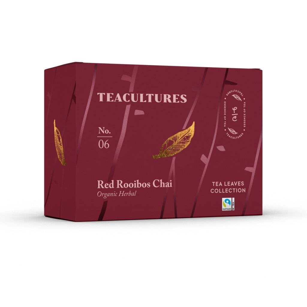 Tea Cultures - Červený rooibos chai - 25 čajových sáčků