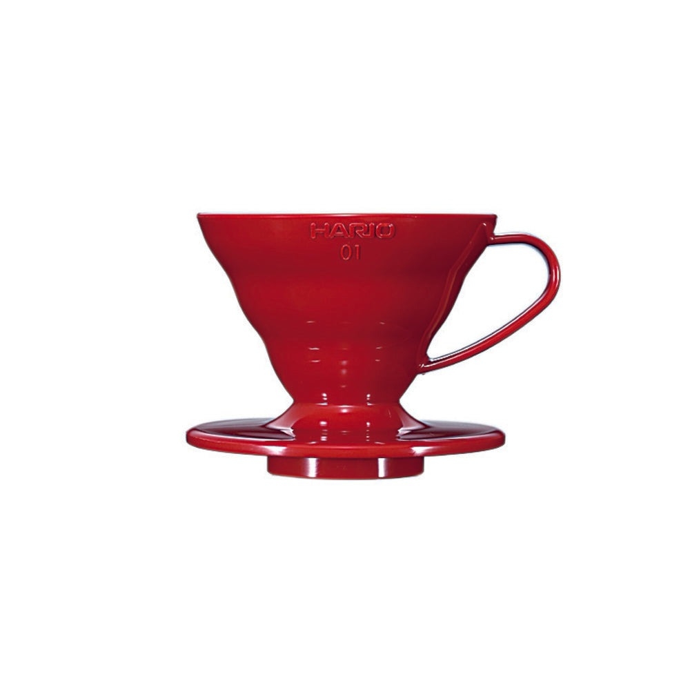 Hario V60 dripper plastový - velikost 01 červený